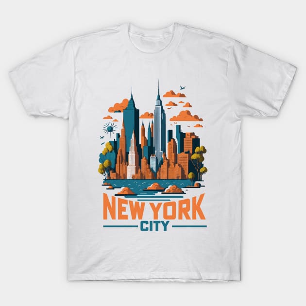 New York City T-Shirt by T-shirt US